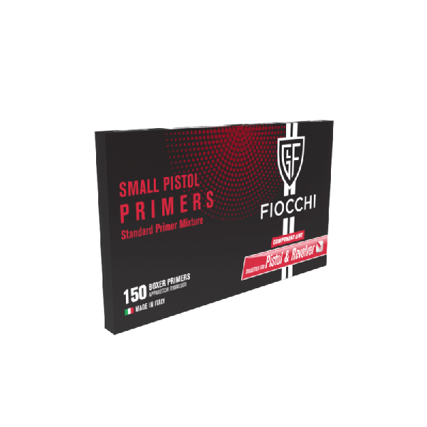 Fiocchi Small Pistol Primer 150ct pack